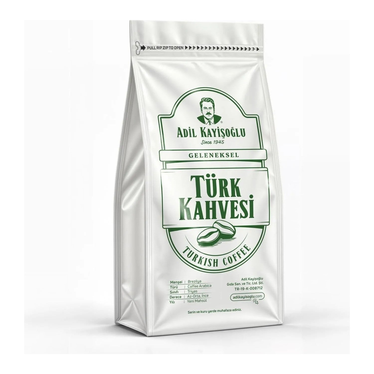 Adil Kayisoglu Turkish Coffee 500 gr - MALLTURK