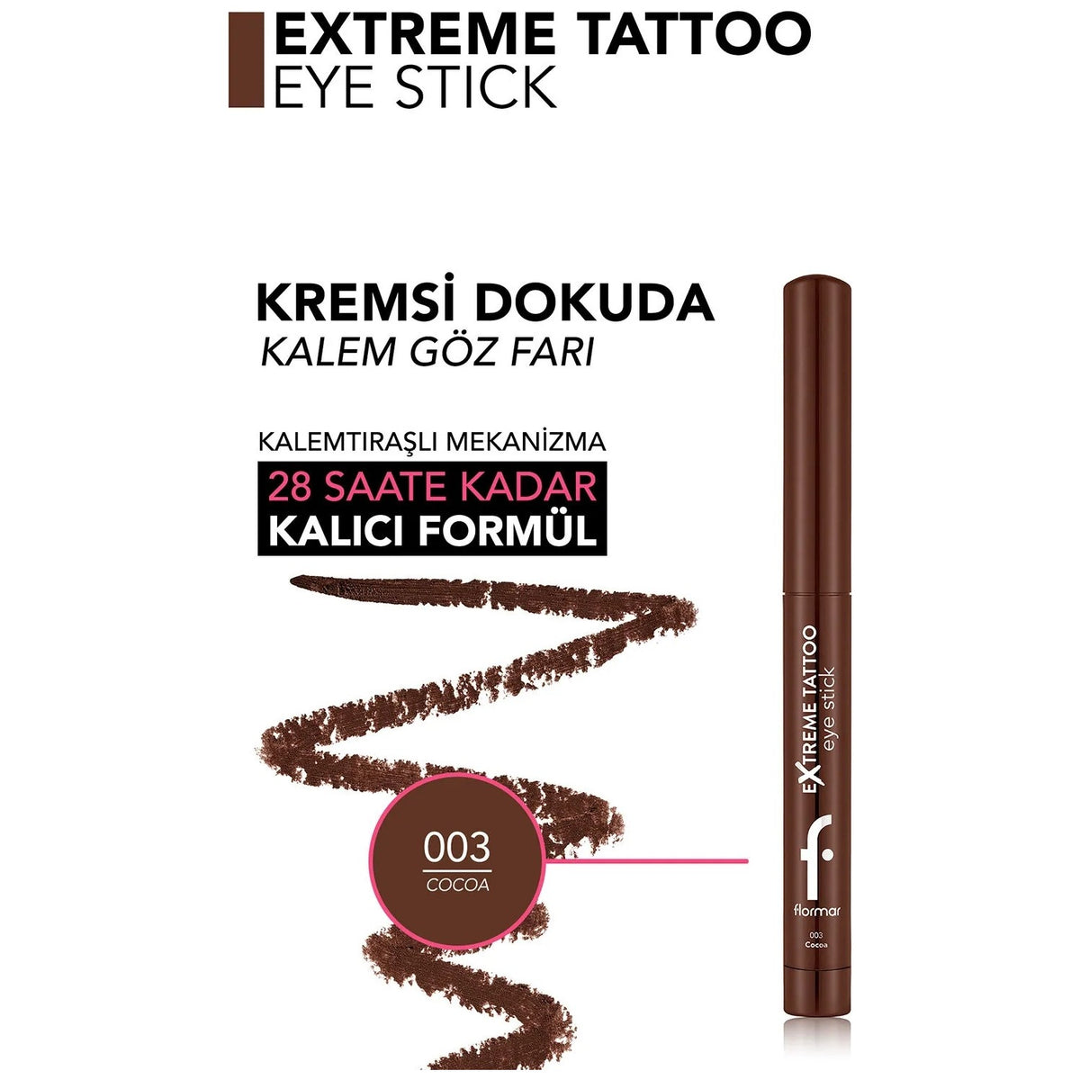Flormar Extreme Tattoo Eyeliner and Eye Shadow Stick