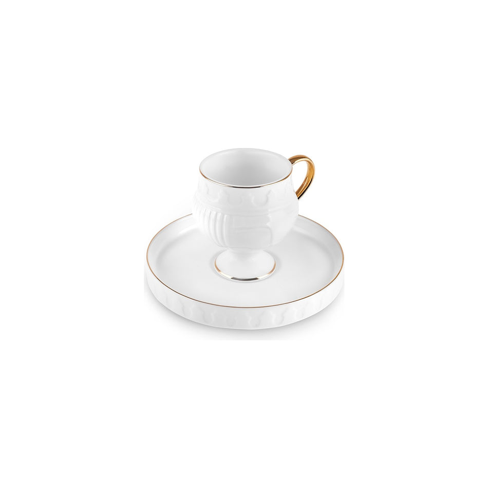 Karaca King and Queen Turkish Coffee Cup Set for 2, 90 ml - MALLTURK