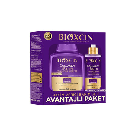 Bioxcin Collagen and Biotin Hair Care Set