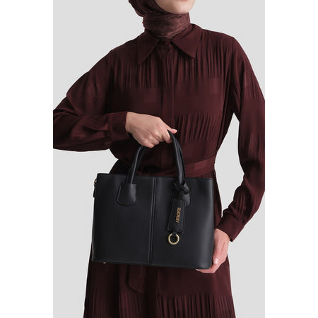 Armine Pia Bag Black Timeless Style - MALLTURK