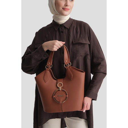Armine Pia Bag Tan Timeless Style - MALLTURK