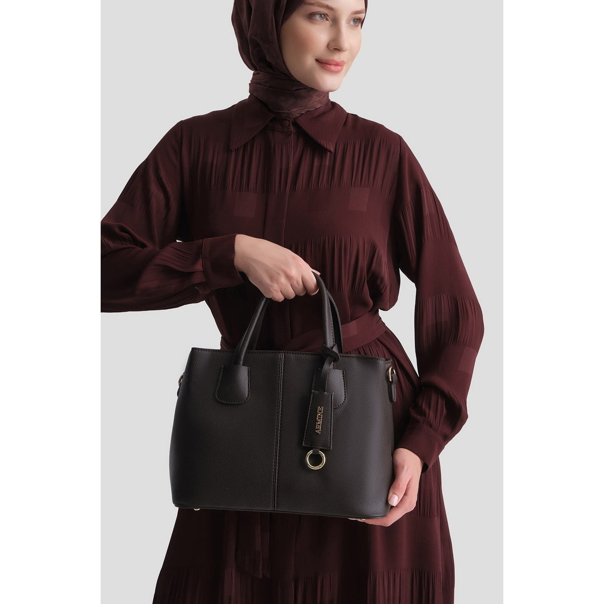 Armine Pia Bag Brown - MALLTURK