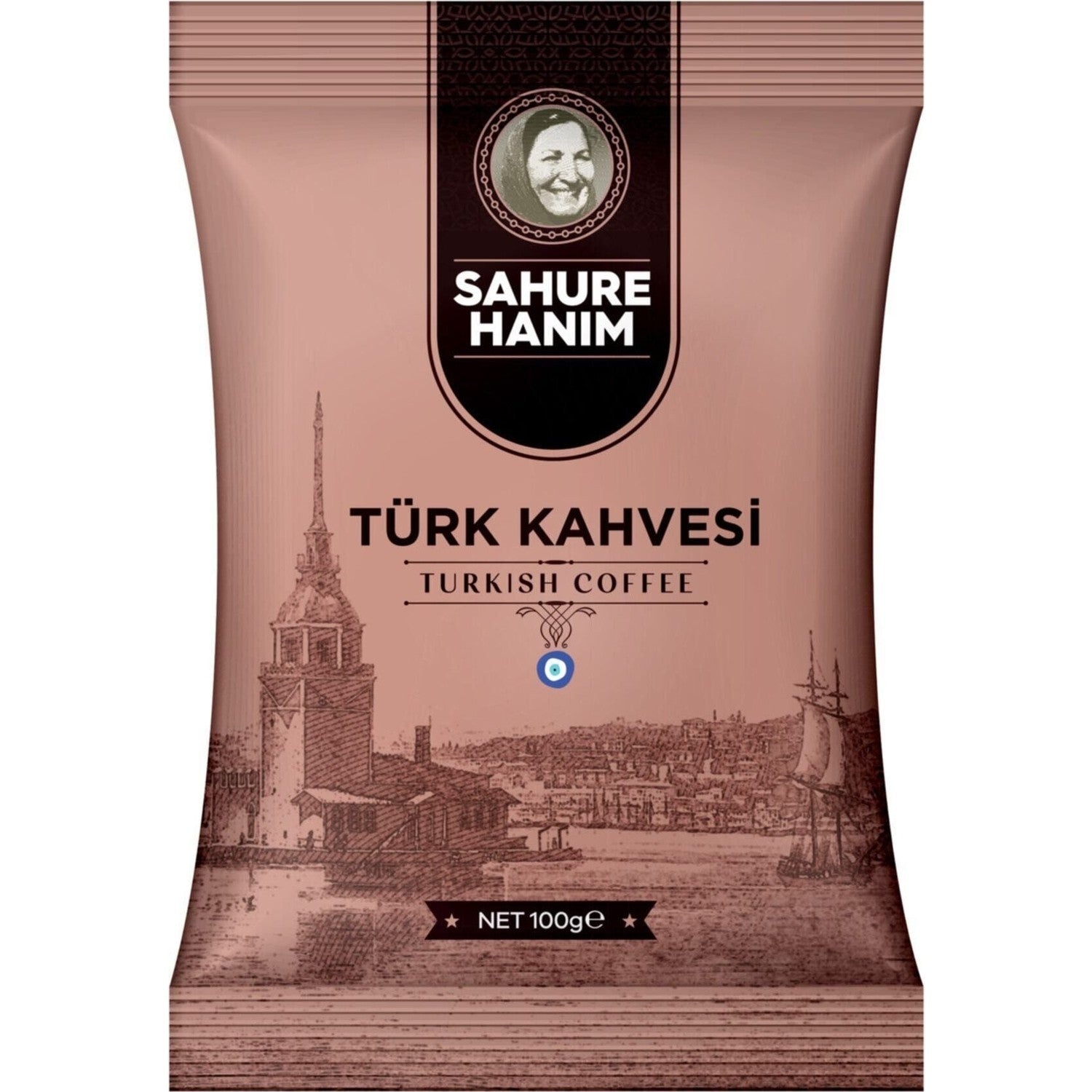 Sahure Hanim Turkish Coffee 100 g - MALLTURK