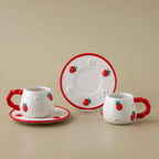 Karaca Berrybloom Turkish Coffee Cup Set for 2, 100 ml