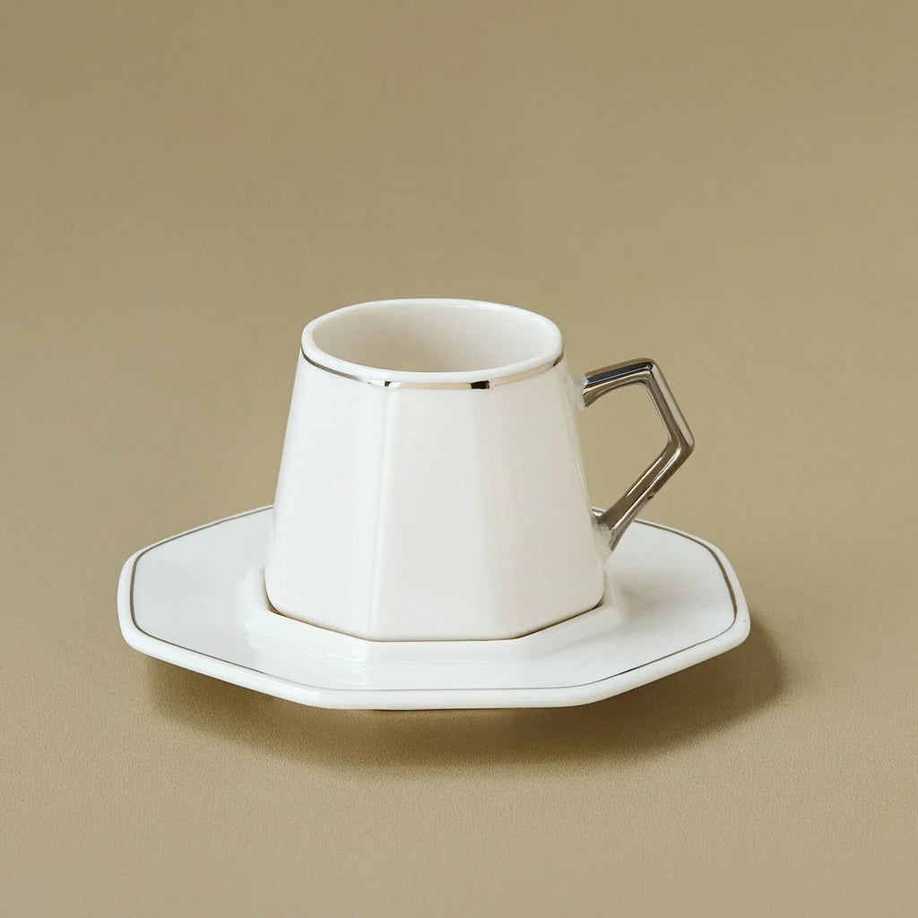 Karaca Zeher Turkish Coffee Cup Set for 6, 90 ml