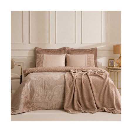 Karaca Home Valeria Best 8-Piece Bridal Set, Mink - MALLTURK