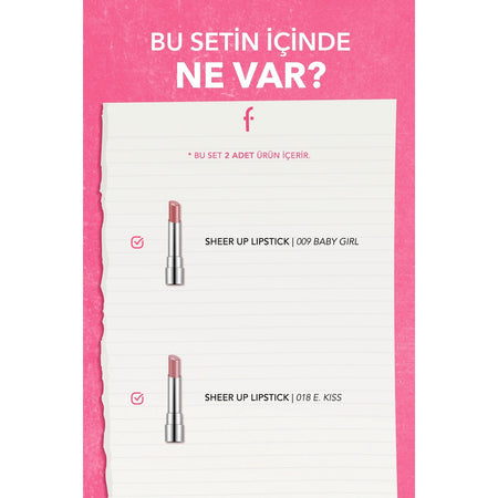 Flormar Makeup Set 0GUL47S