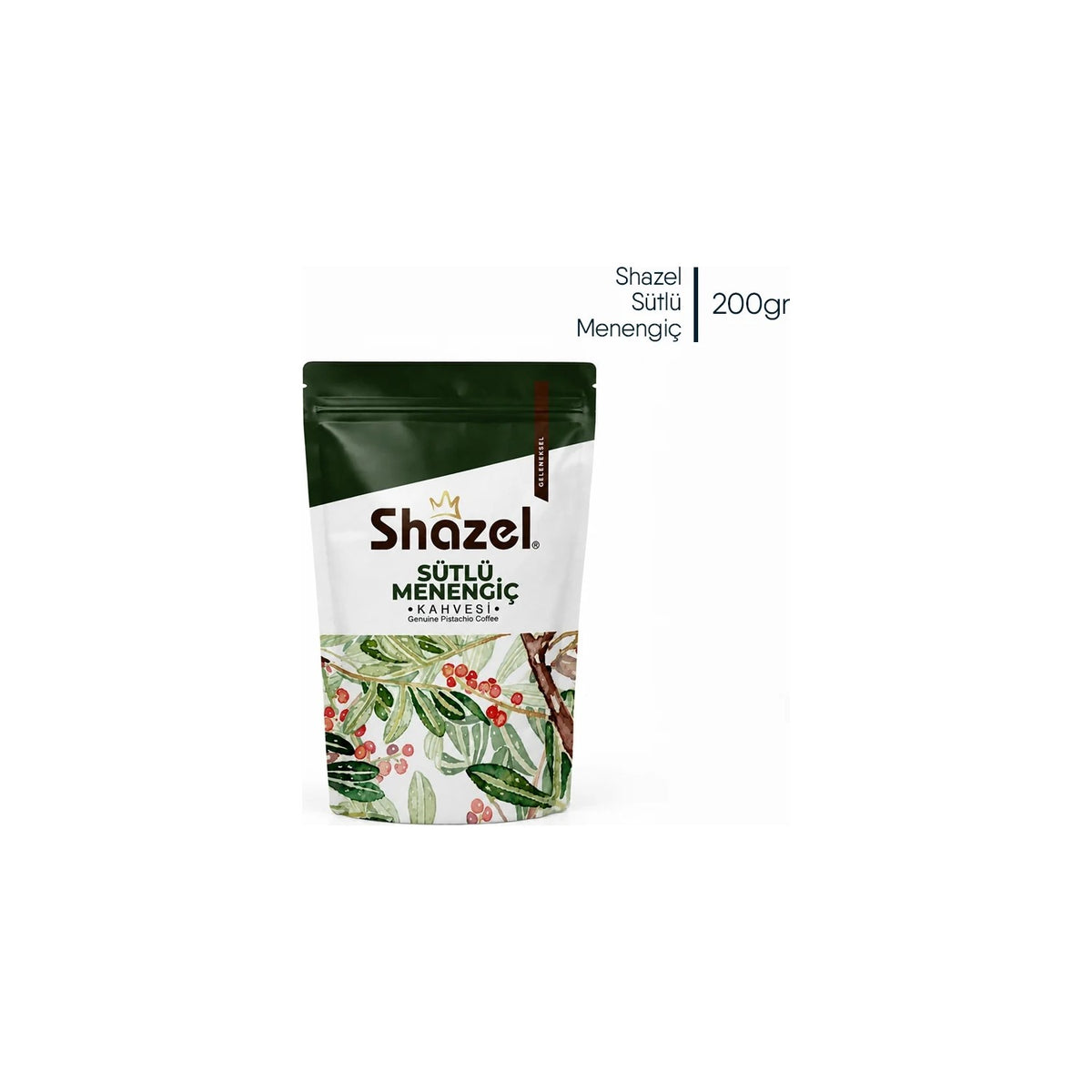 Shazel Menengic Coffee 200 g, Caffeine-Free, Traditional, Milky Menengic Coffee - MALLTURK