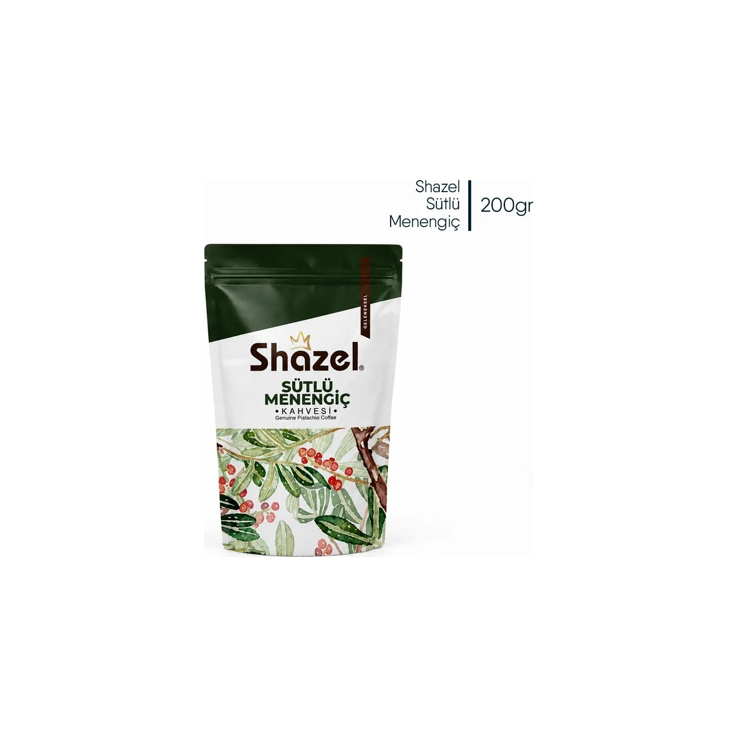 Shazel Menengic Coffee 200 g, Caffeine-Free, Traditional, Milky Menengic Coffee - MALLTURK