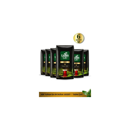 Tadim tea Gold 6 pieces 1000 g (HAKIKI RIZE tea, pack black tea) - MALLTURK