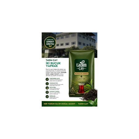 Tadim tea Iki Bucuk Yaprak 6 pieces 1000 g ( HAKIKI RIZE tea , pack black tea) - MALLTURK