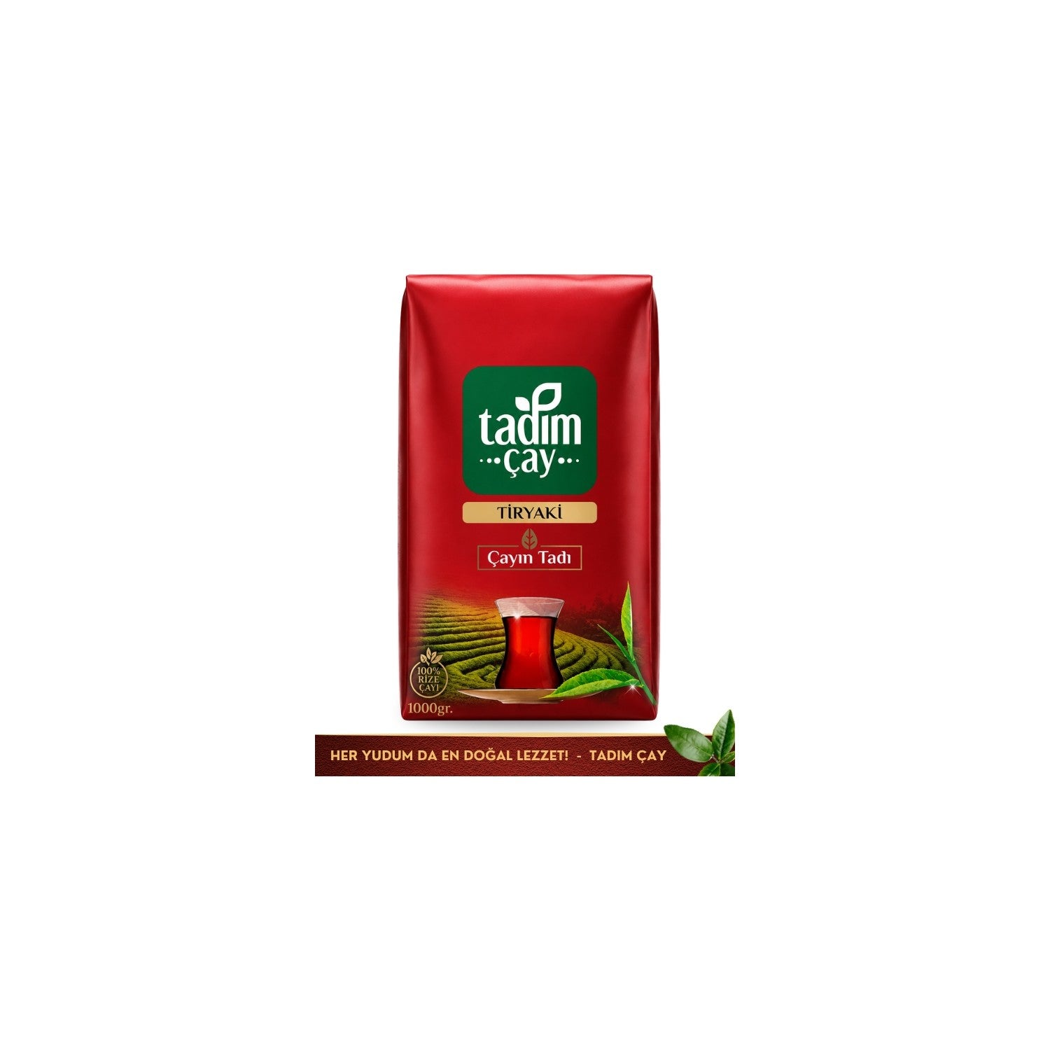 Tadim tea Tiryaki 1000 g (HAKIKI RIZE tea, pack black tea) - MALLTURK