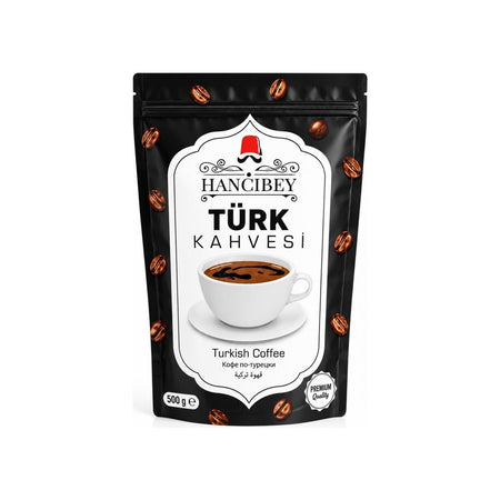 Hancibey Turkish Coffee, Medium Roast, 500 gr - MALLTURK
