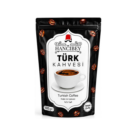 Hancibey Turkish Coffee, Medium Roast, 1kg - MALLTURK