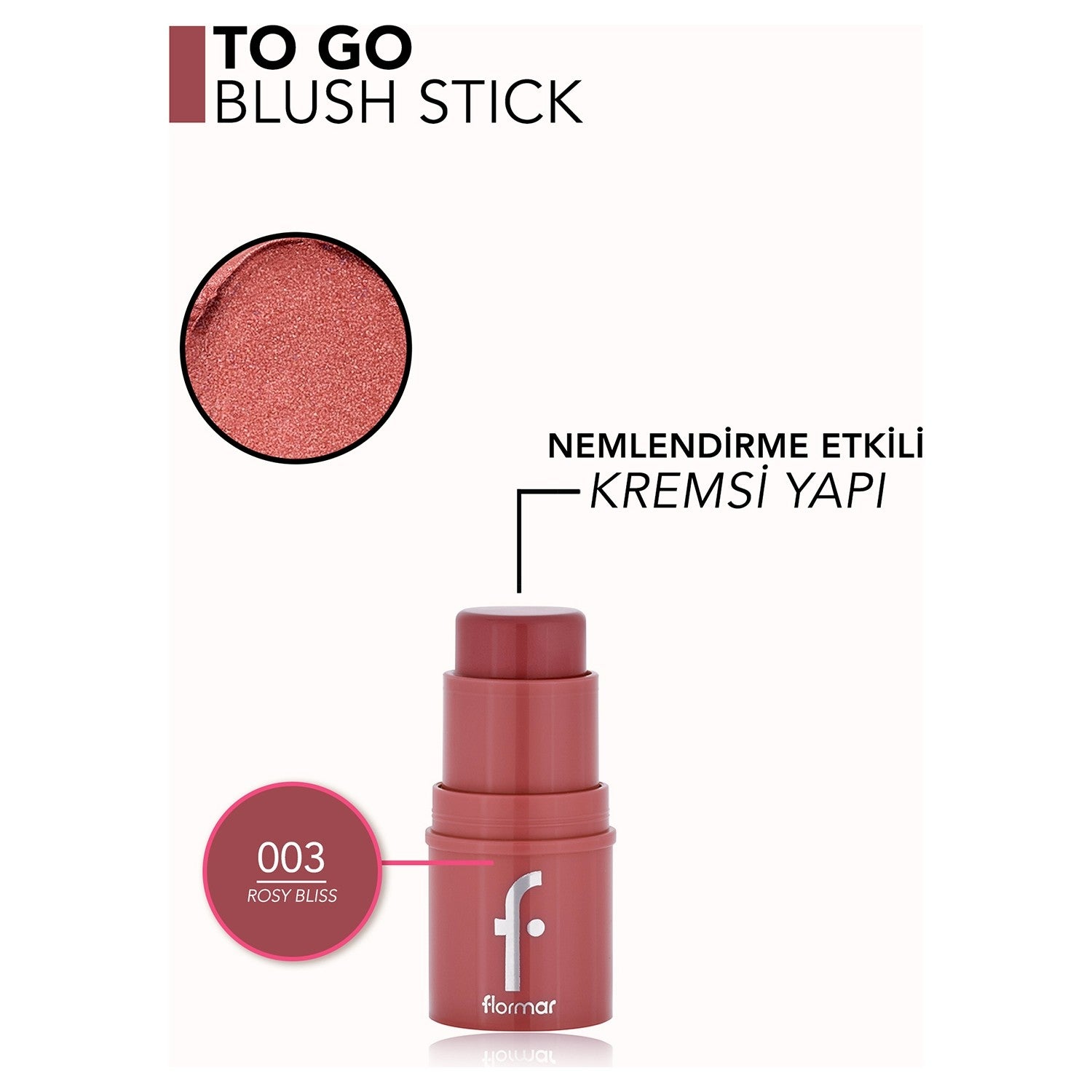 Flormar To Go Stick Blush