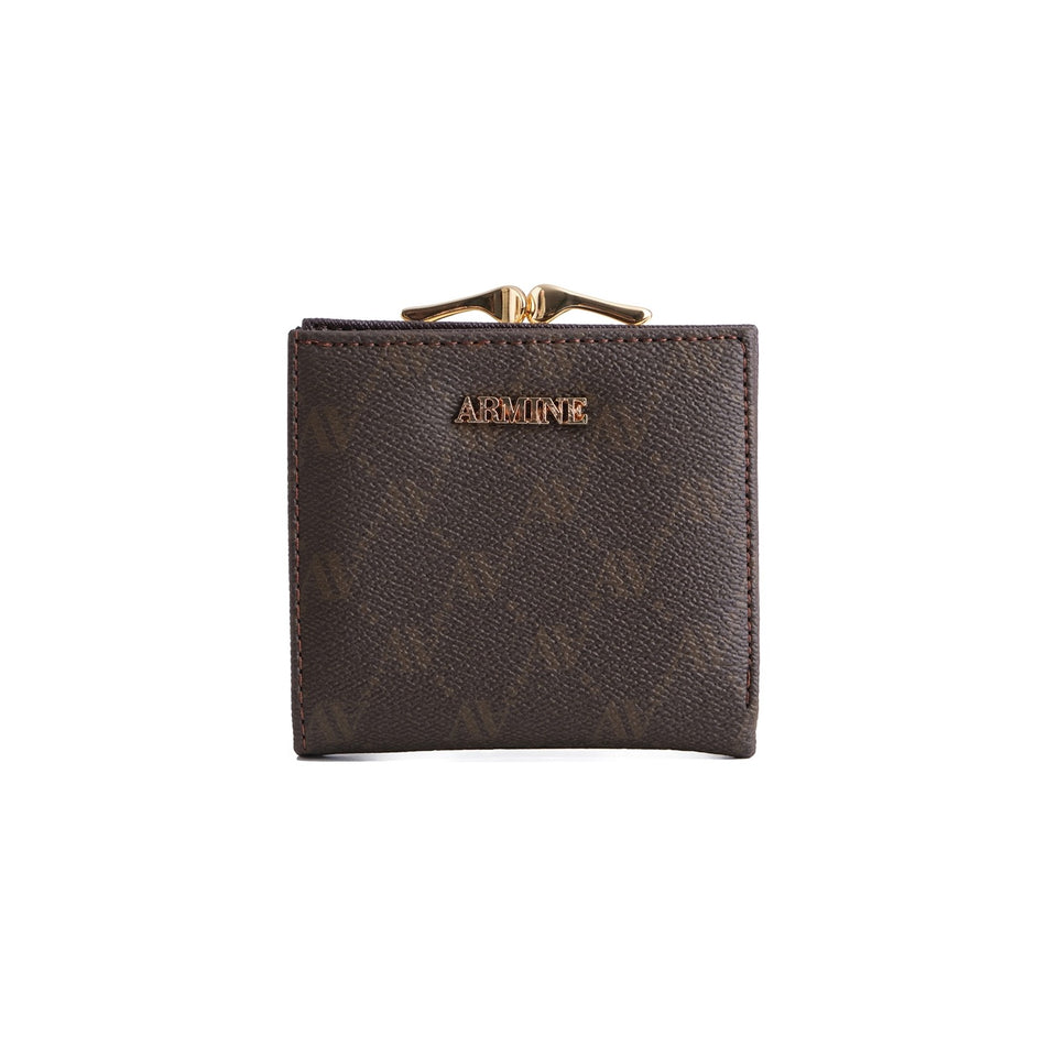 Armine Dotted Wallet Coffee Variant - MALLTURK