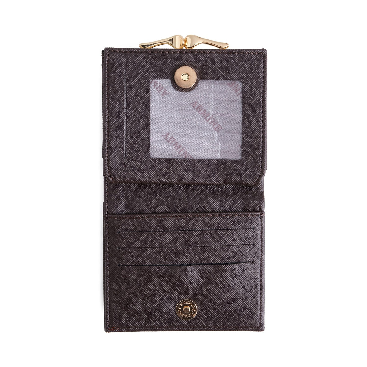 Armine Dotted Wallet Coffee Variant - MALLTURK