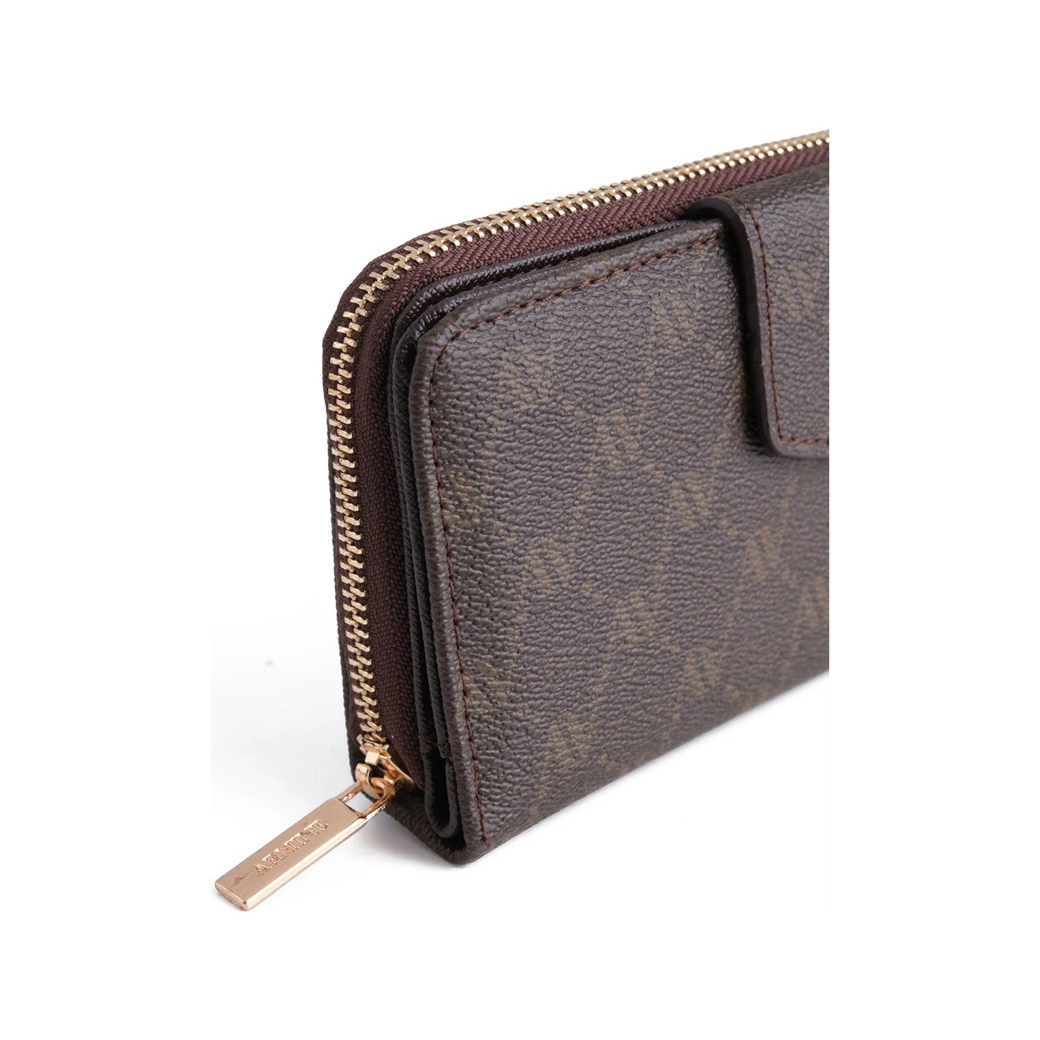 Armine Dotted Wallet Coffee Type - MALLTURK