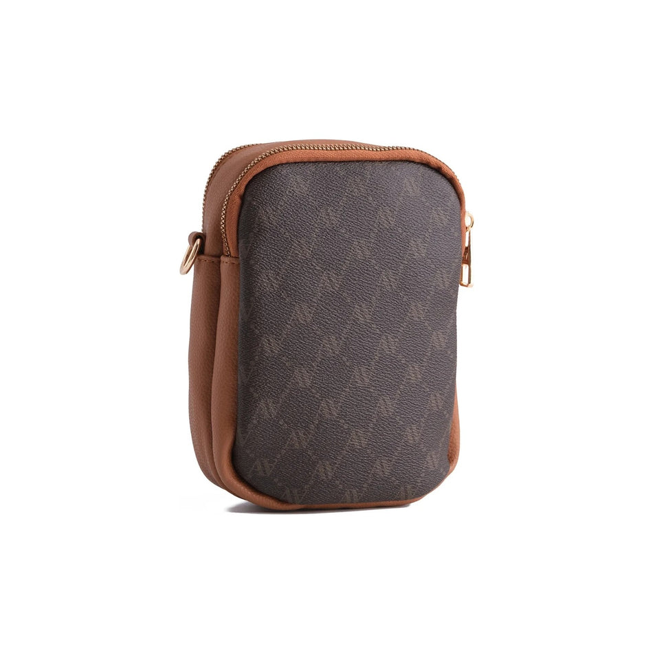 Armine Polka Dot Handbag, Coffee
