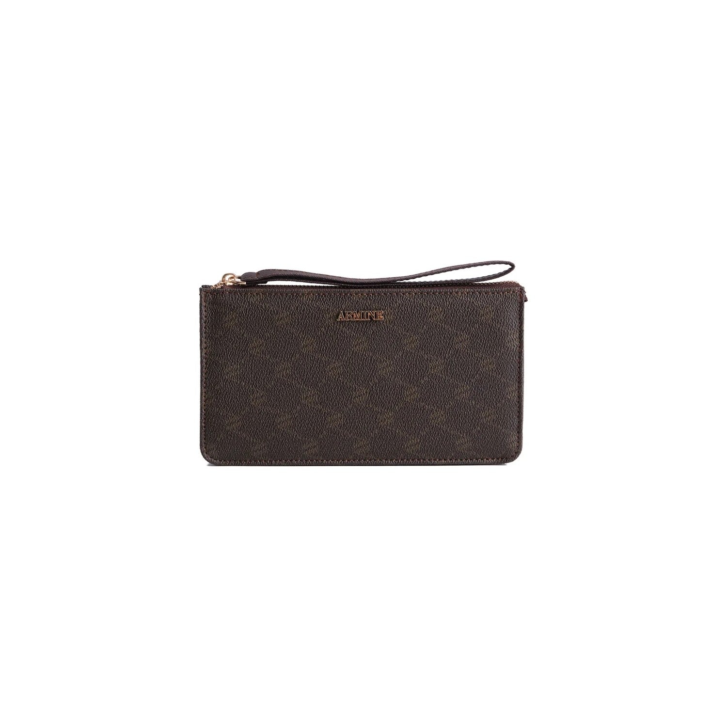 Armine Dotted Wallet Coffee Line - MALLTURK