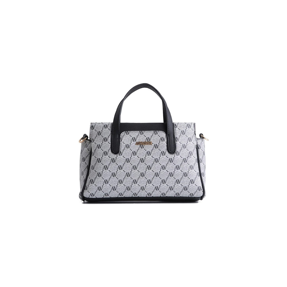 Armine Polka Dot Bag Grey Casual Bag - MALLTURK