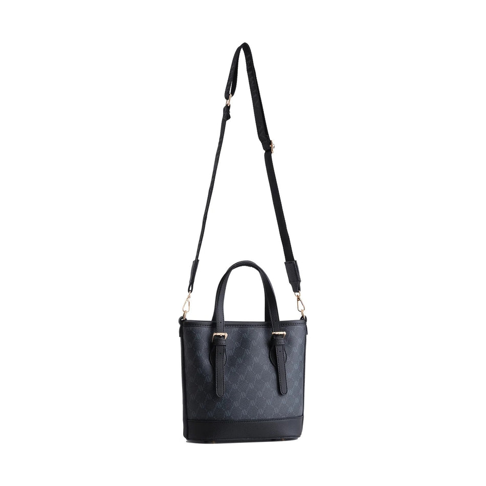 Armine Polka Dot Bag Black Casual Bag - MALLTURK