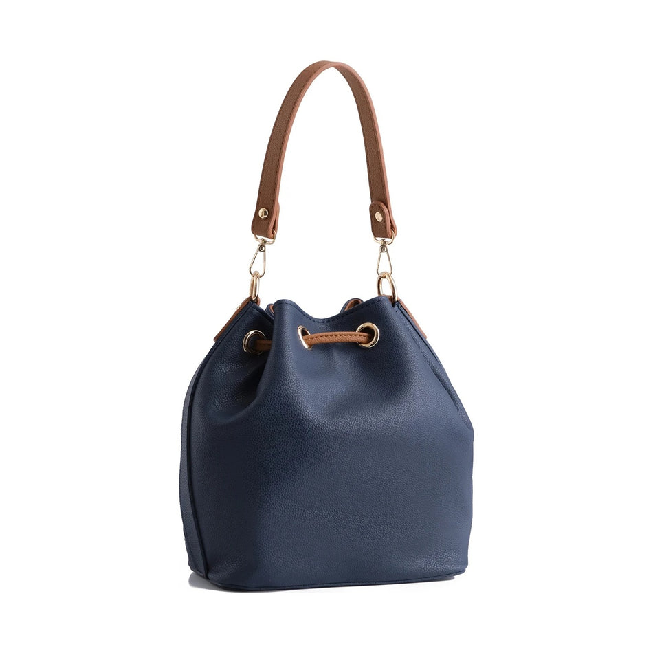 Armine Pia Bag Navy Blue Casual Model - MALLTURK