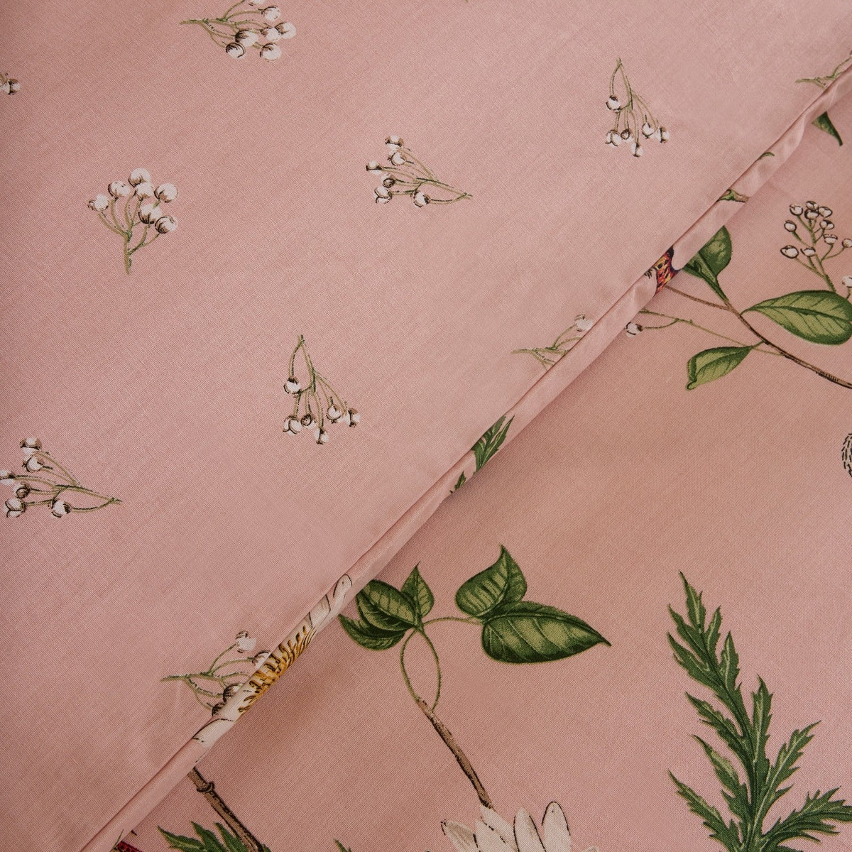 Karaca Home Calivra %100 Cotton Double Duvet Cover Set Powder Pink - MALLTURK