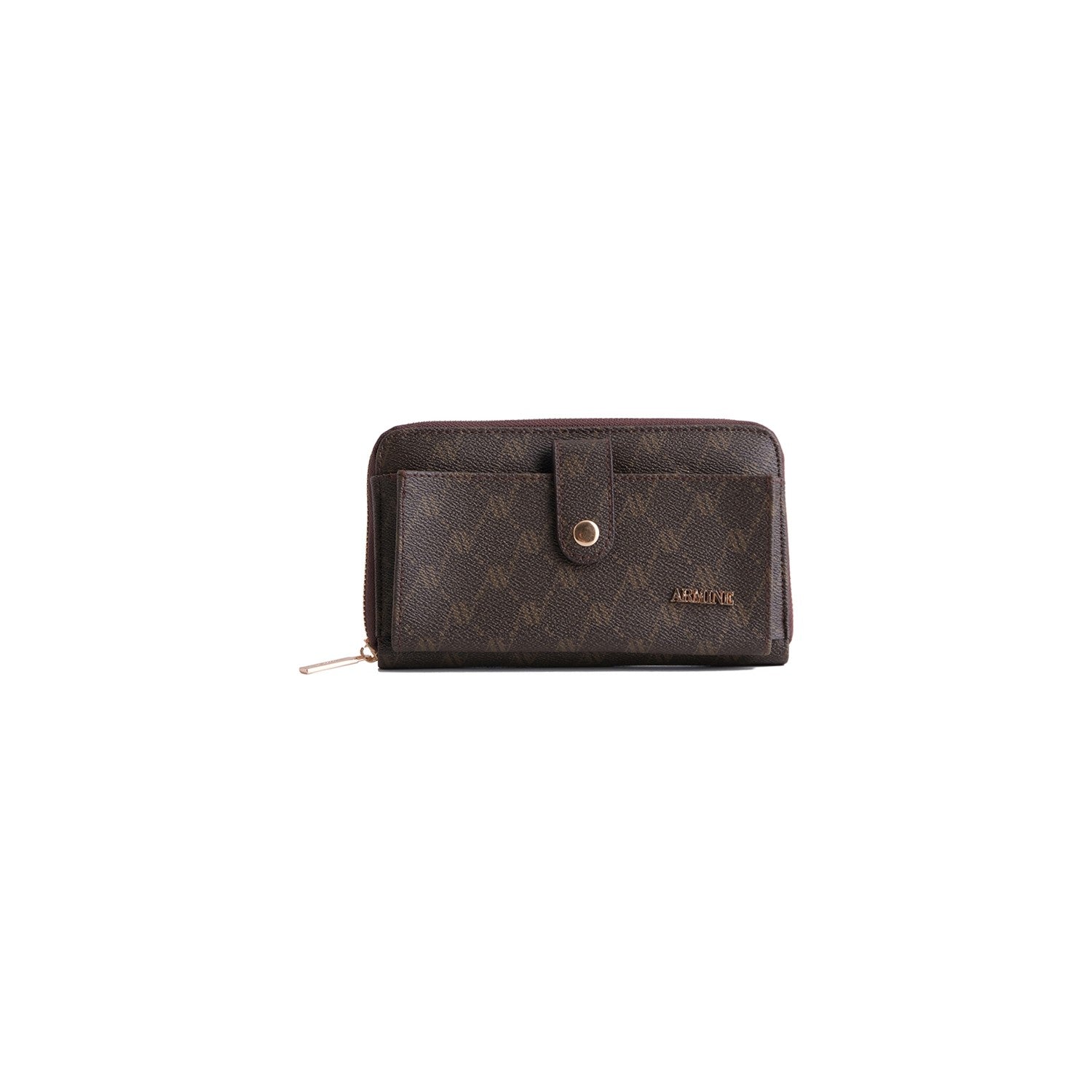 Armine Dotted Wallet Coffee Range - MALLTURK