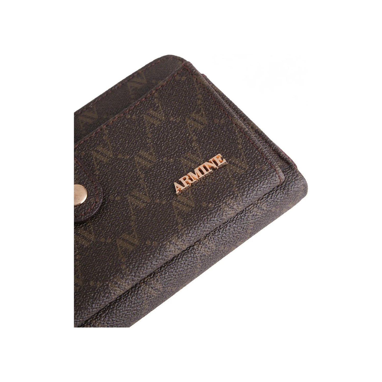 Armine Dotted Wallet Coffee Range - MALLTURK