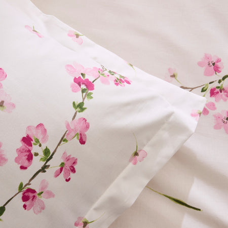 Karaca Home Natera 100% Cotton Single Duvet Cover Set Pink - MALLTURK