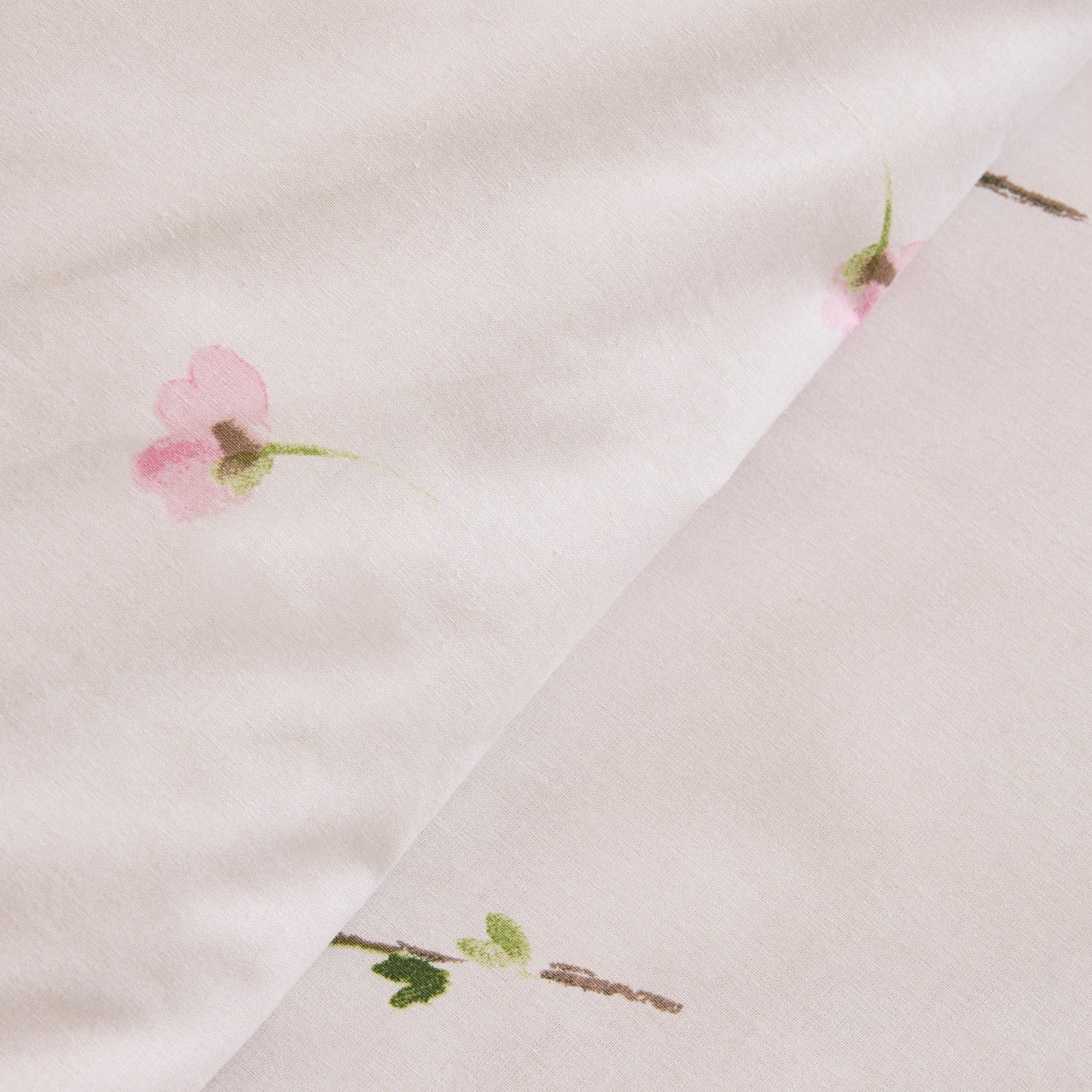 Karaca Home Natera 100% Cotton Single Duvet Cover Set Pink - MALLTURK