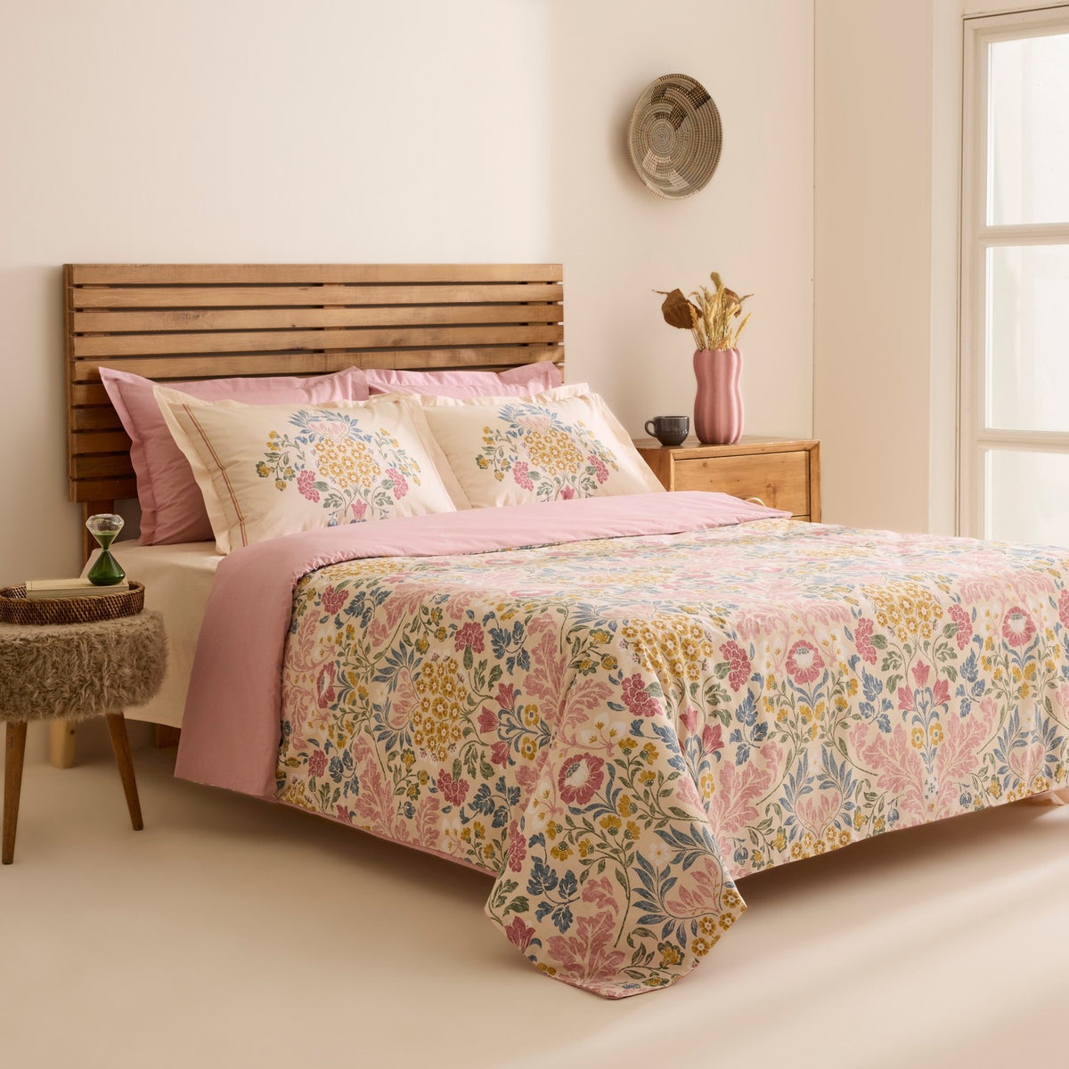 Karaca Home Grandis %100 Cotton Double Duvet Cover Set Multicolour - MALLTURK