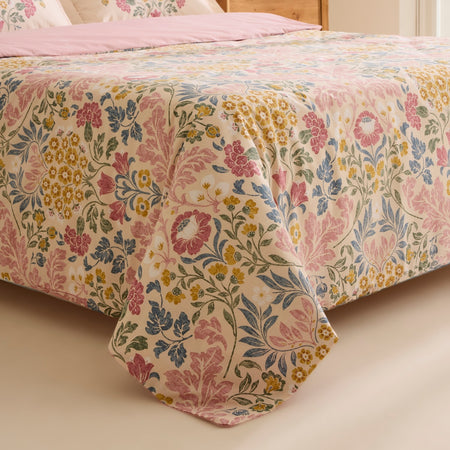 Karaca Home Grandis %100 Cotton Double Duvet Cover Set Multicolour - MALLTURK