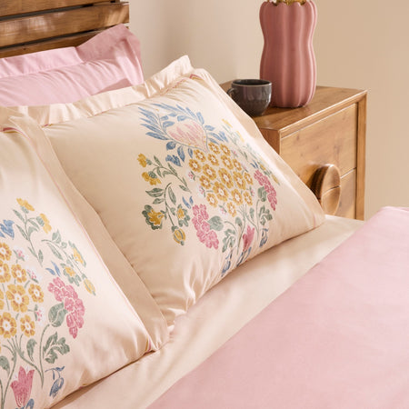 Karaca Home Grandis %100 Cotton Double Duvet Cover Set Multicolour - MALLTURK