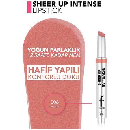 Flormar Sheer Up Lipstick - MALLTURK