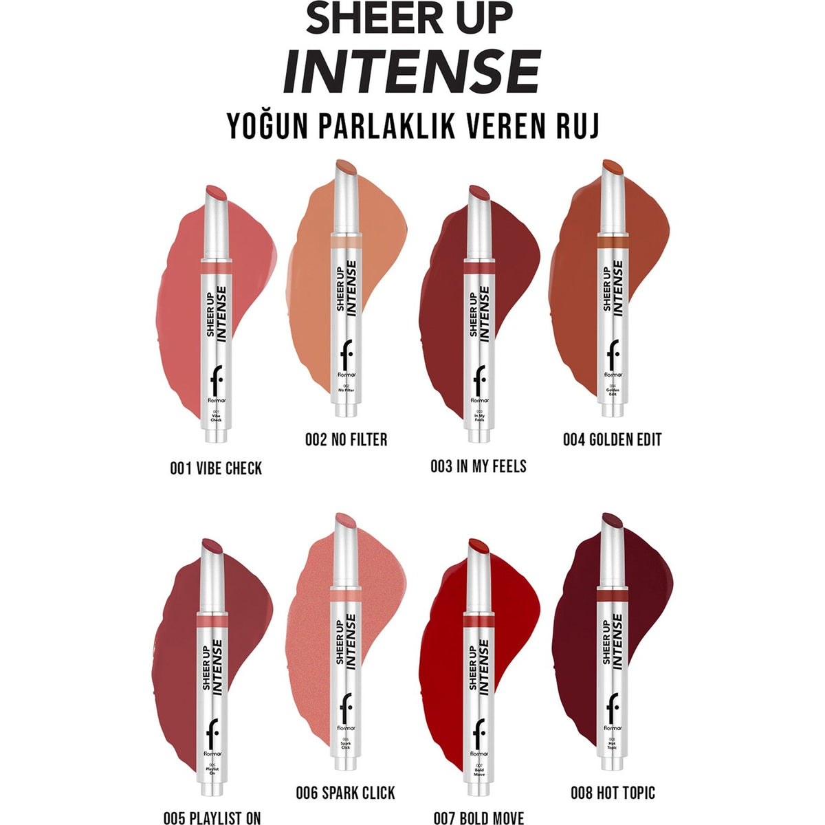 Flormar Sheer Up Lipstick - MALLTURK