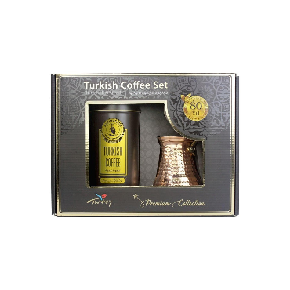 Altincezve Premium Collection Turkish Coffee Set with Cezve - MALLTURK