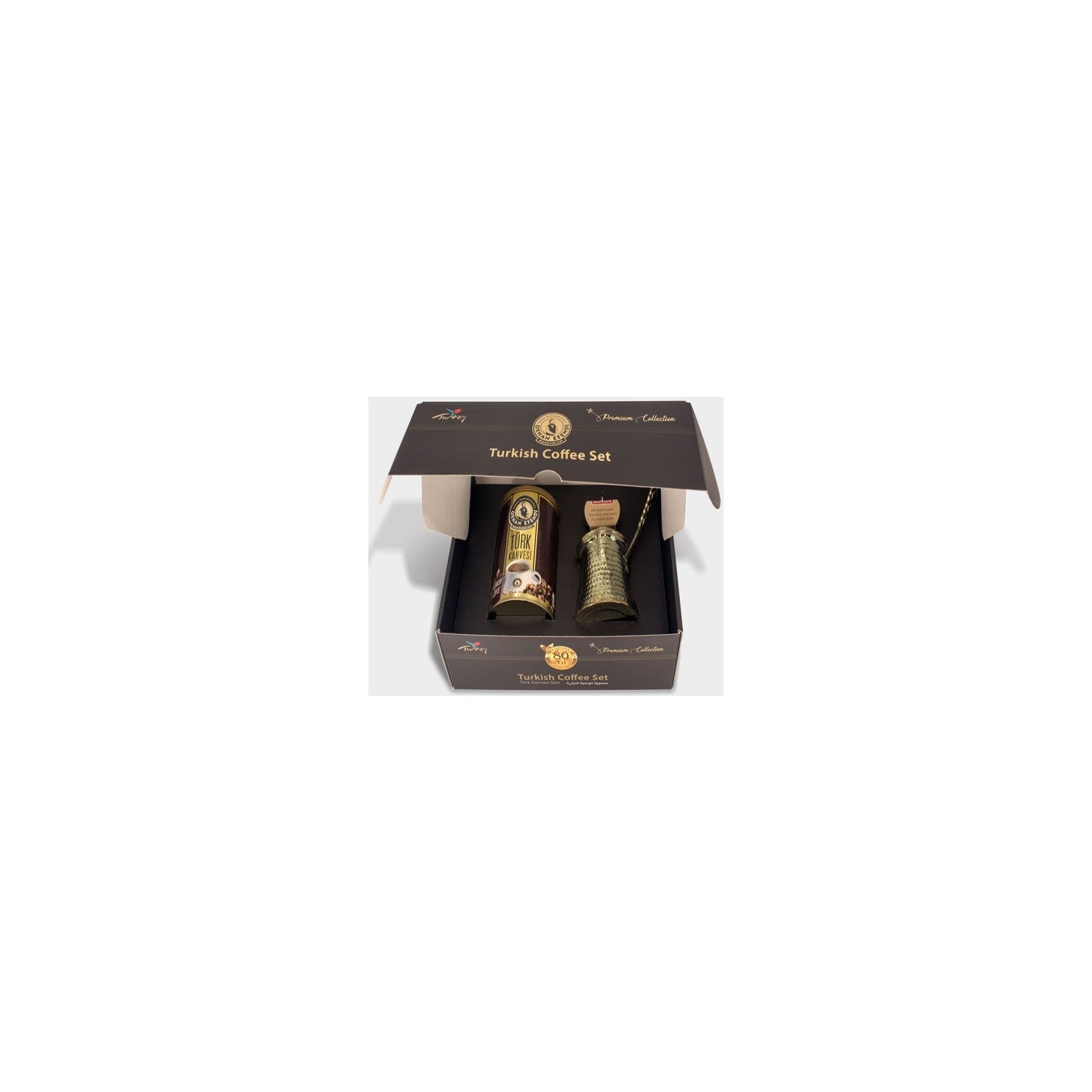 Altincezve Premium Collection Turkish Coffee Set with Cezve - MALLTURK
