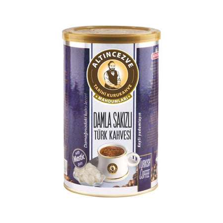 Altincezve Mastic Flavored Turkish Coffee 500g Tin - MALLTURK