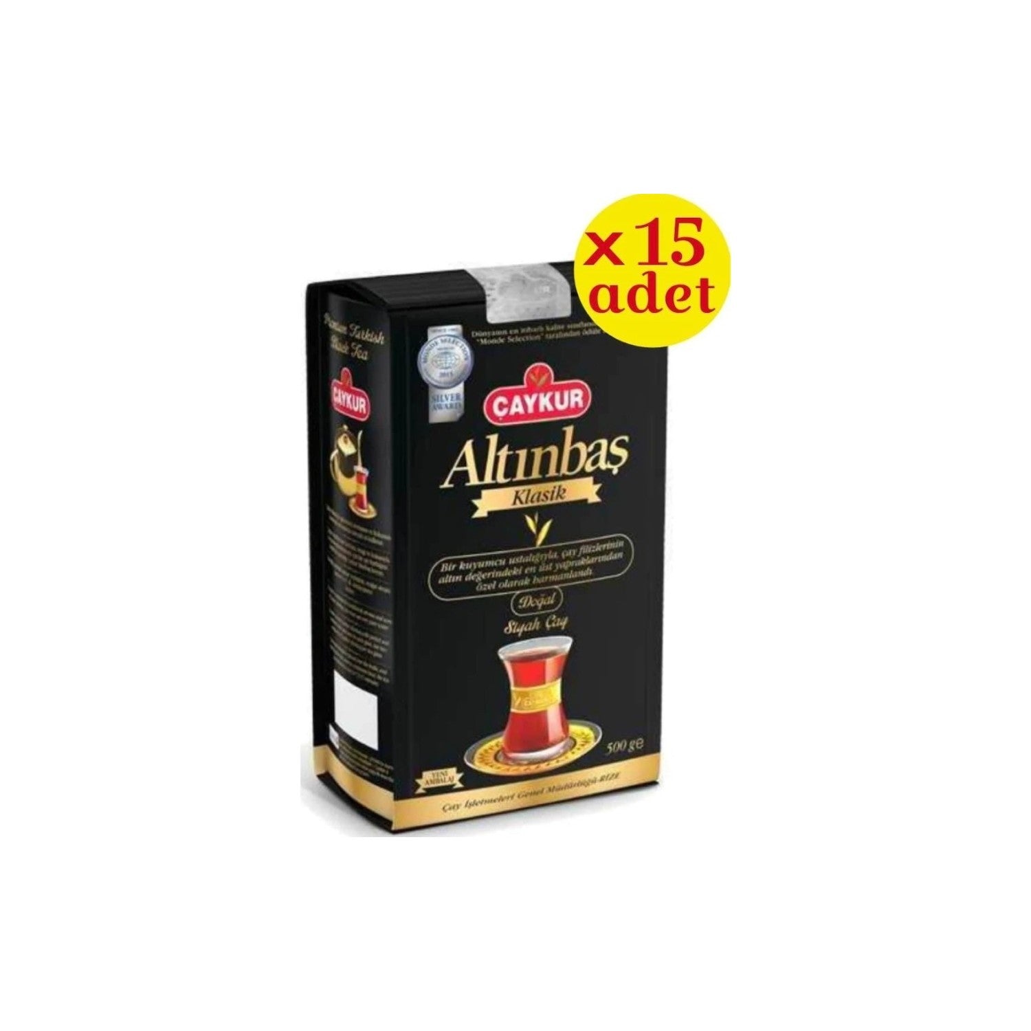 Caykur Altinbas Klasik 500 g 15 pieces - MALLTURK