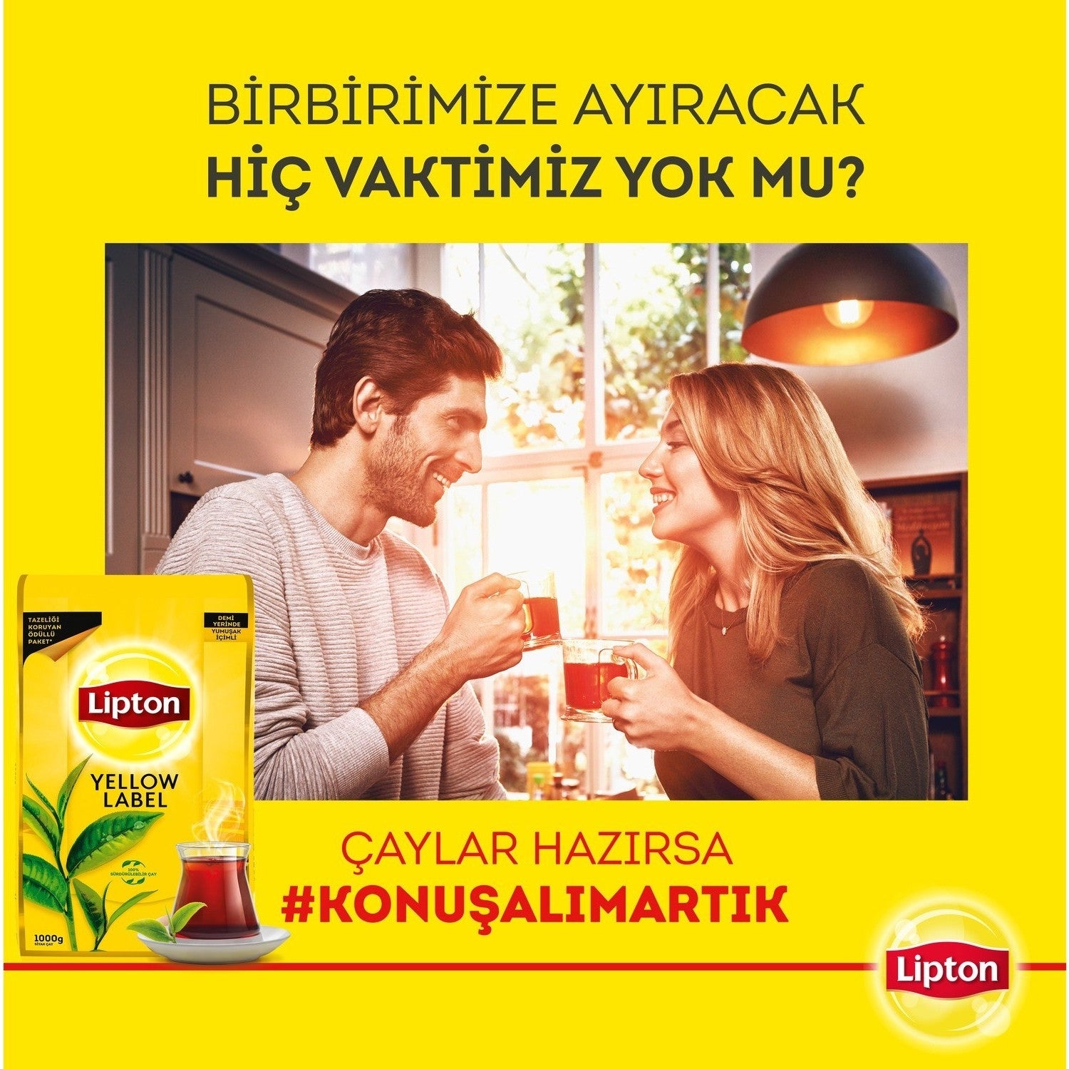 Lipton Yellow Label loose leaf tea 1000 g - MALLTURK