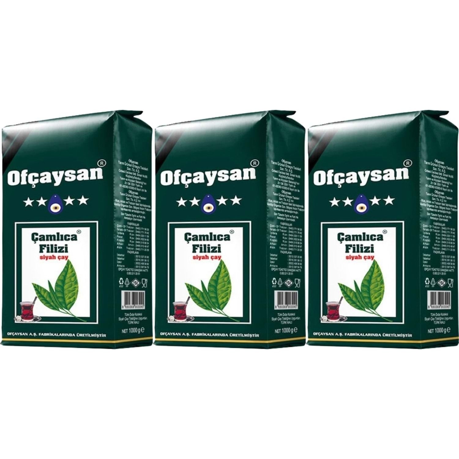 Ofcay Camlica Filizi 3 kg (3 lu Set) (3 pk*1 kg) - MALLTURK