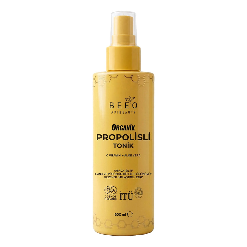 BEE'O Organic With Propolis Toner - Radiant and Smooth-Looking Skin - MALLTURK