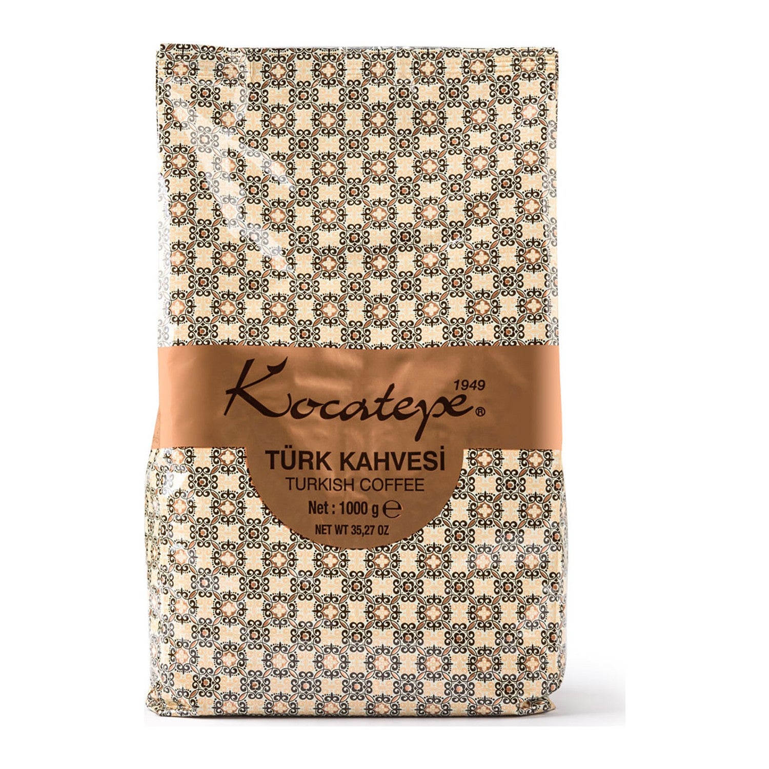 Kocatepe Coffee - Kocatepe Turkish Coffee 1 kg - 100% Arabica, Naturally Stone Ground, Richly Aromatic and Delicious, Made in Turkiye. - MALLTURK
