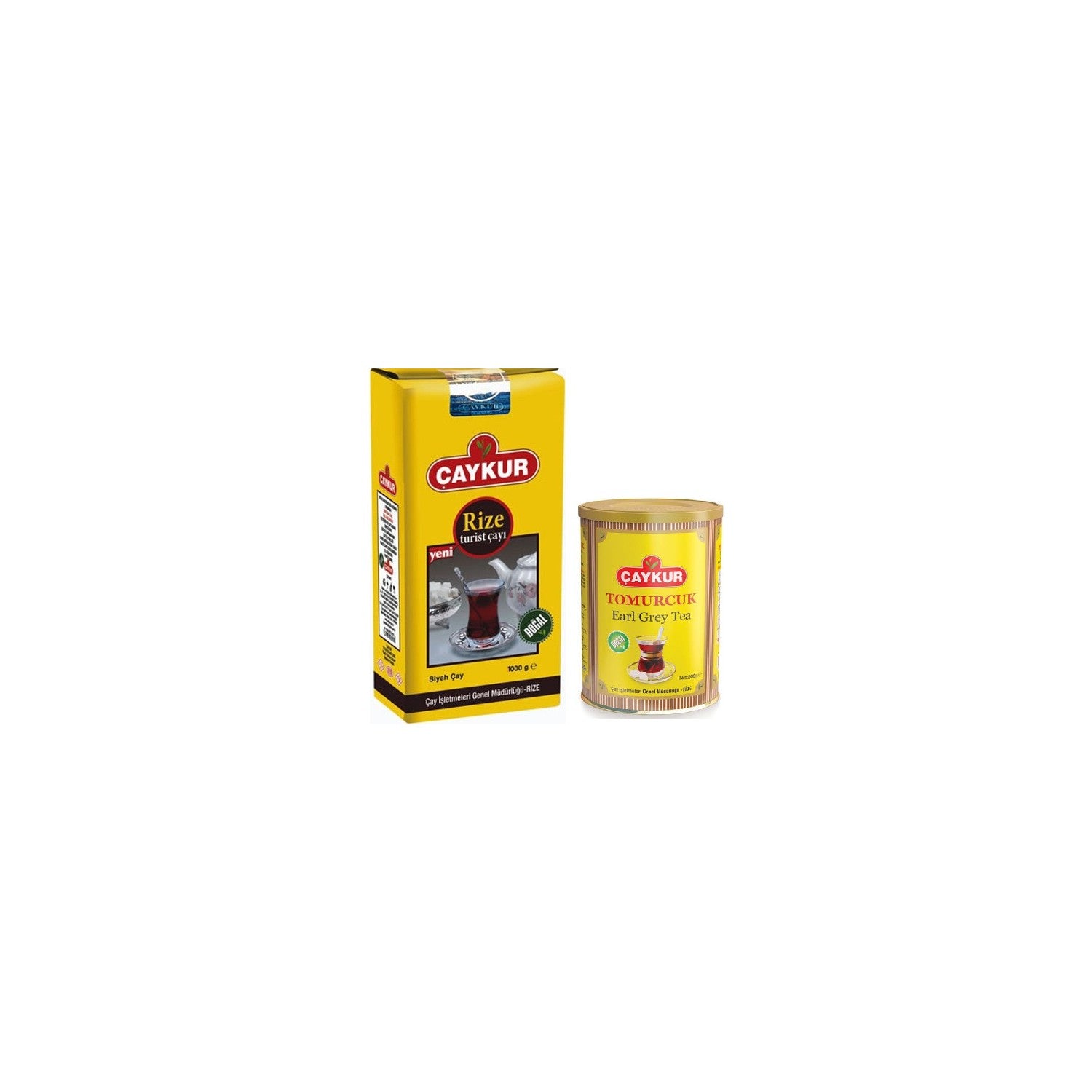 Caykur Rize Turist tea 1000 g + Caykur bud 200 g - MALLTURK