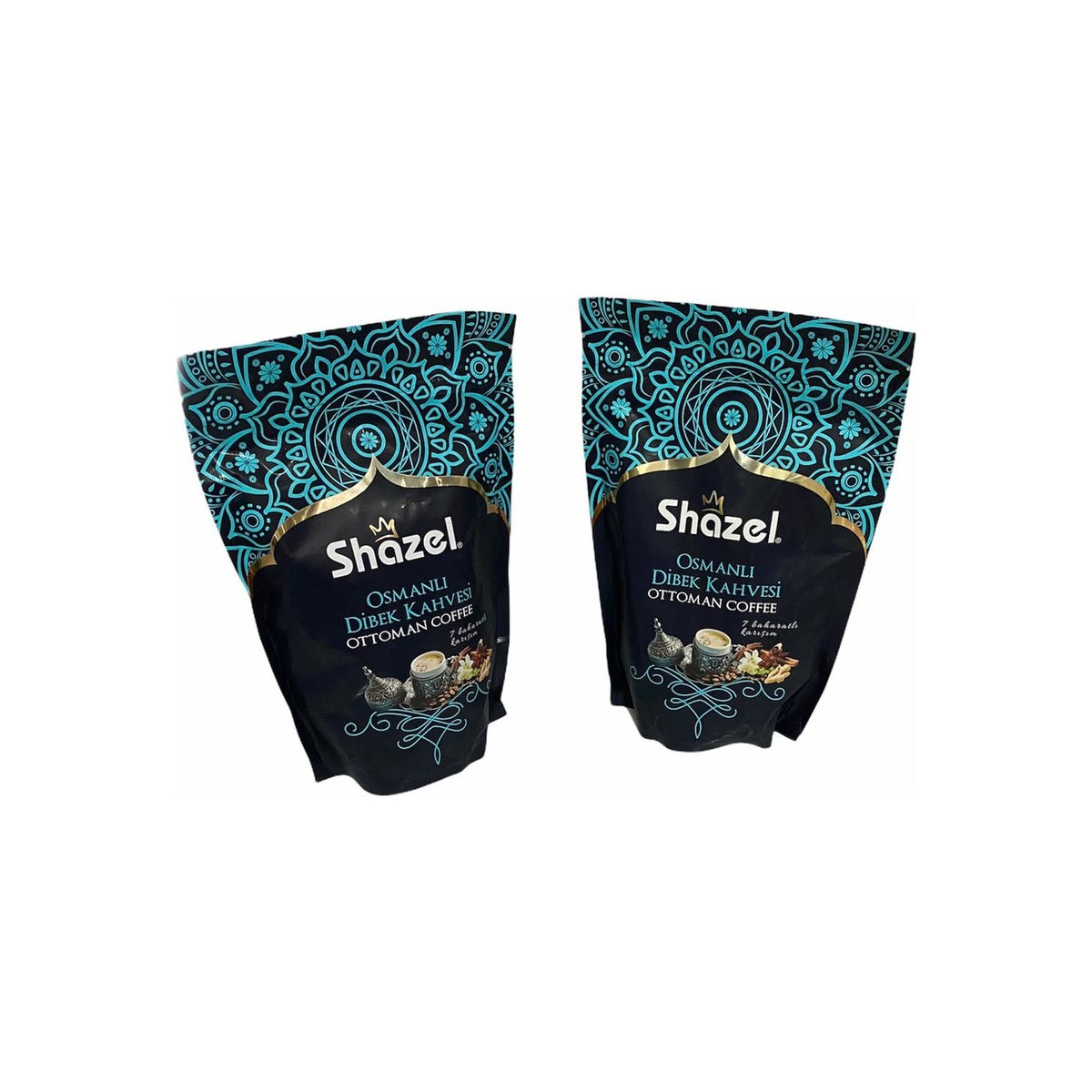 Shazel Ottoman Dibek Coffee 200 g x 2 - MALLTURK