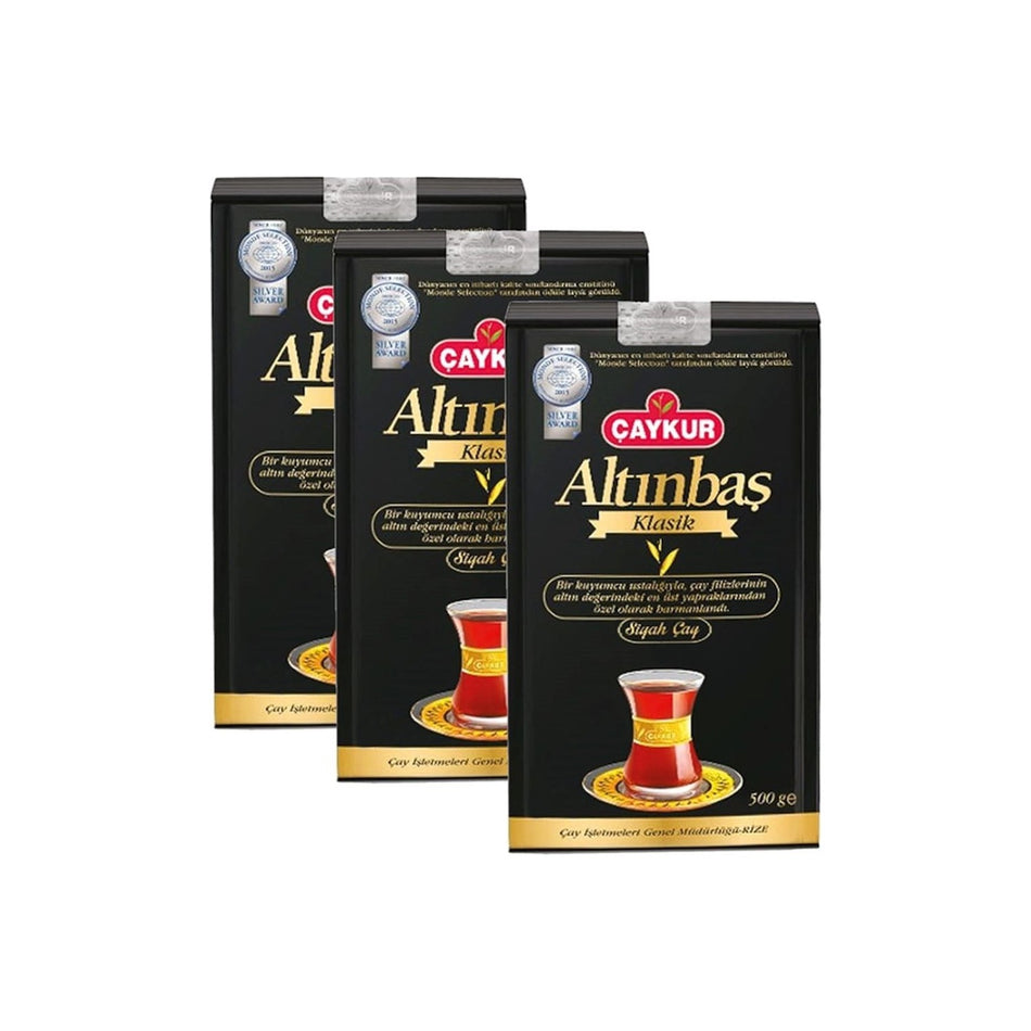 Caykur Altinbas Klasik natural loose leaf black tea 3 x 500 g - MALLTURK