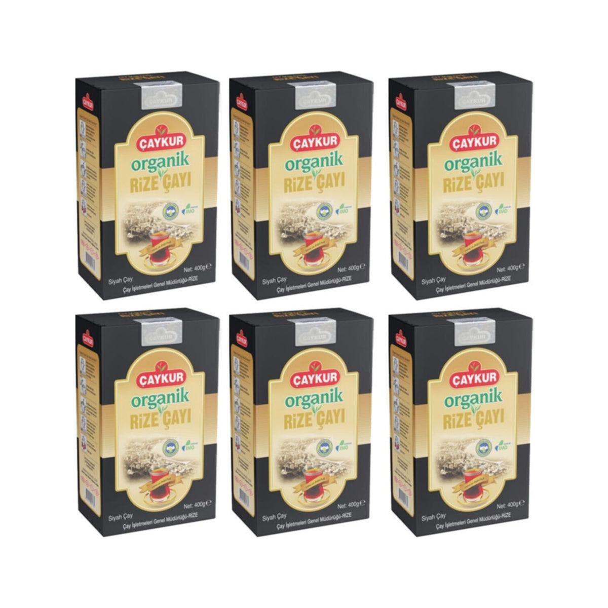 Caykur Organik Rize loose leaf tea 400 g 6-pack - MALLTURK